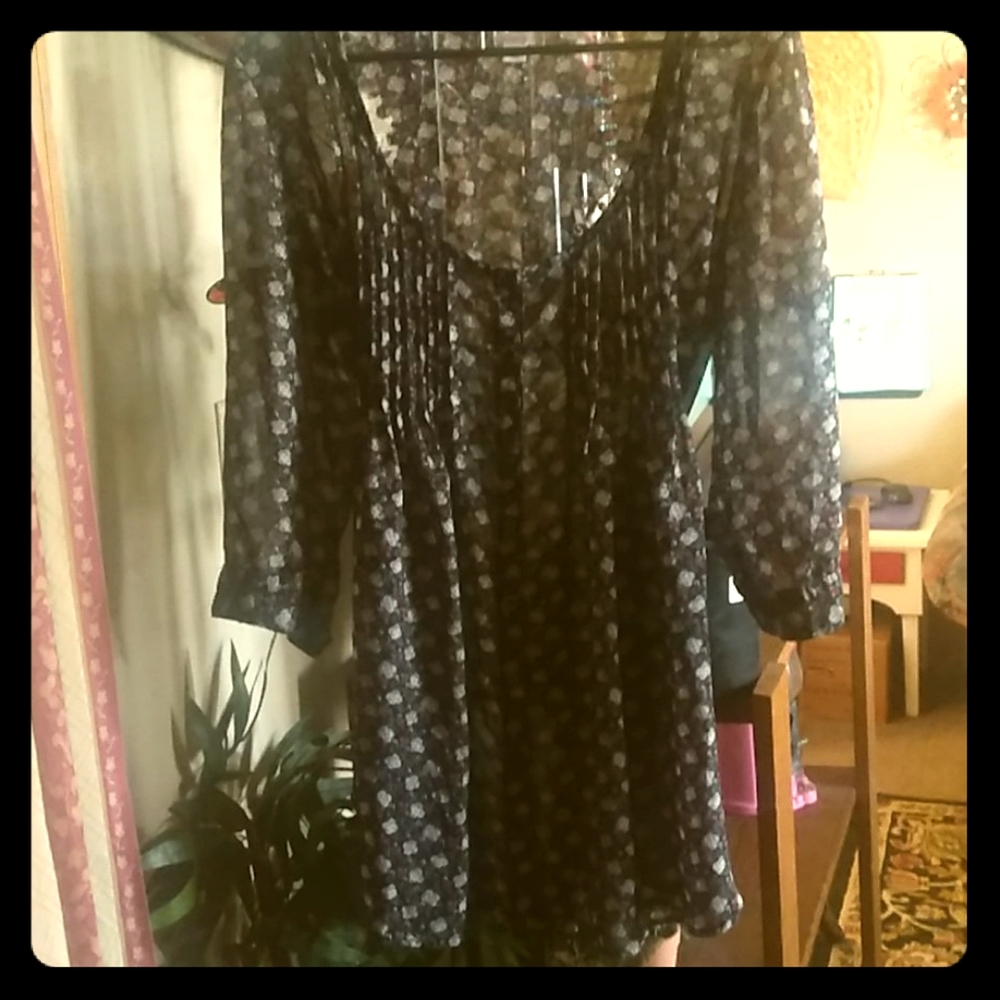 Sheer Women's Blouse